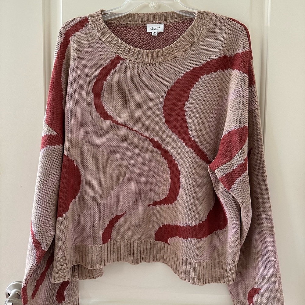 Patterned sweater